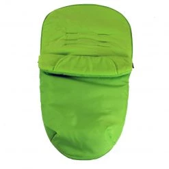 Baby Travel Luxury Fleece Lined Footmuff Lime Green Pouches For Petite Star Zia Footmuffs
