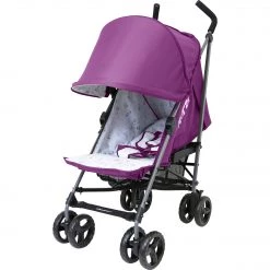 Strollers & Buggies ZeTa Vooom TWILIGHT - Purple (Baby Stroller FREE Rain Cover & Luxury Footmuff)