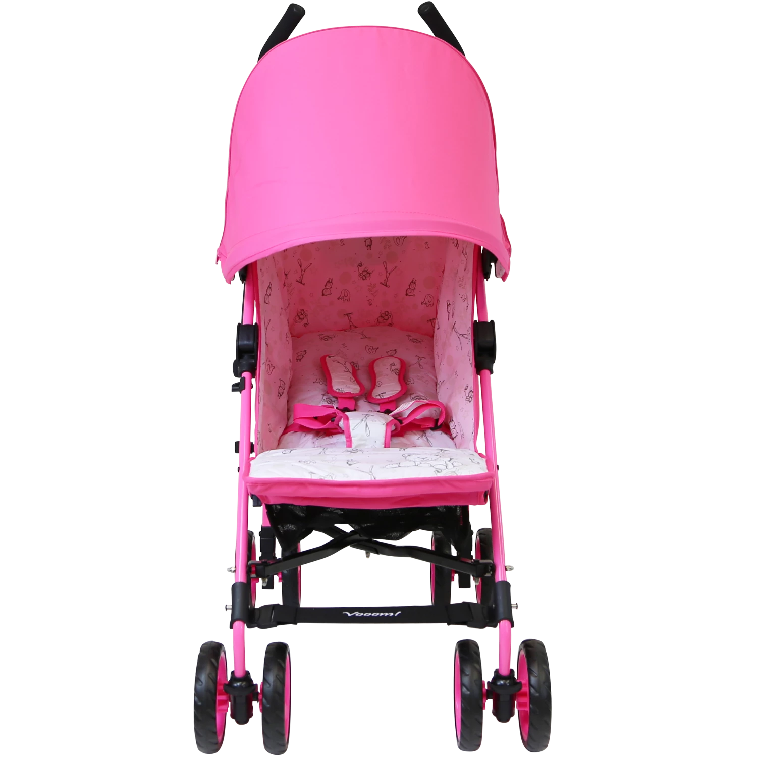 ZeTa Vooom TWILIGHT - Raspberry (Baby Stroller Including Rain Cover) Strollers & Buggies