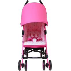 ZeTa Vooom TWILIGHT - Raspberry (Baby Stroller Including Rain Cover)