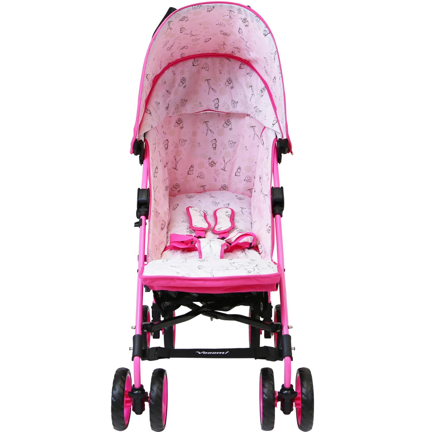 ZeTa Vooom TWILIGHT - Raspberry (Baby Stroller Including Rain Cover) Strollers & Buggies