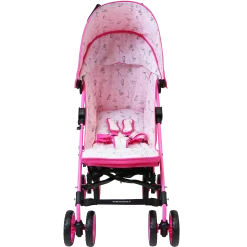 ZeTa Vooom TWILIGHT - Raspberry (Baby Stroller Including Rain Cover)