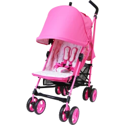 ZeTa Vooom TWILIGHT - Raspberry (Baby Stroller Including Rain Cover) Strollers & Buggies