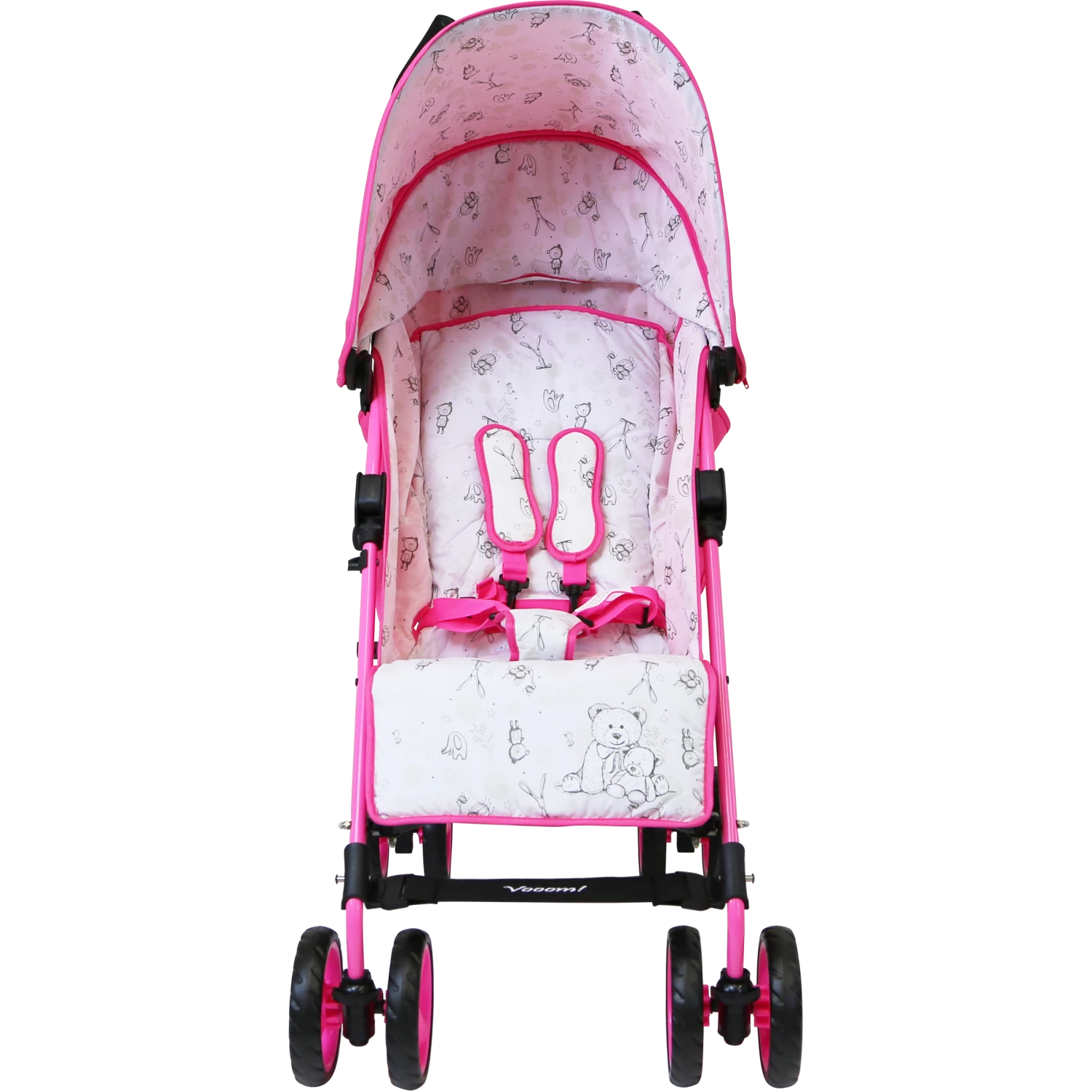 ZeTa Vooom TWILIGHT - Raspberry (Baby Stroller Including Rain Cover) Strollers & Buggies