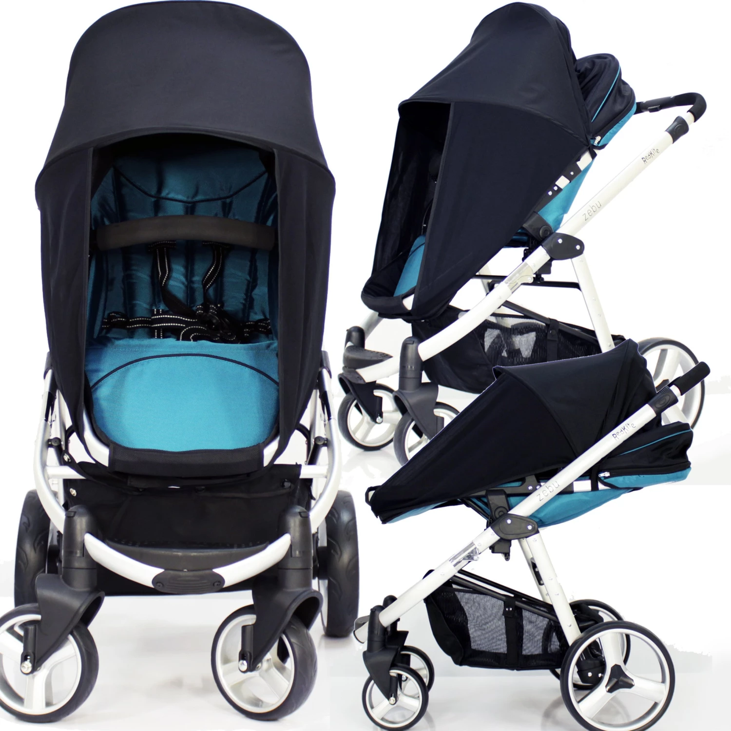 Sunny Sail Universal Quinny Zapp Buggy Pram Stroller Shade Parasol Substitute Accessories - Raincovers