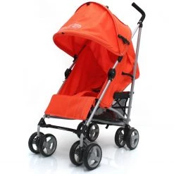 Zeta Vooom Stroller Orange Luxury Padded Liner Holiday Strollers