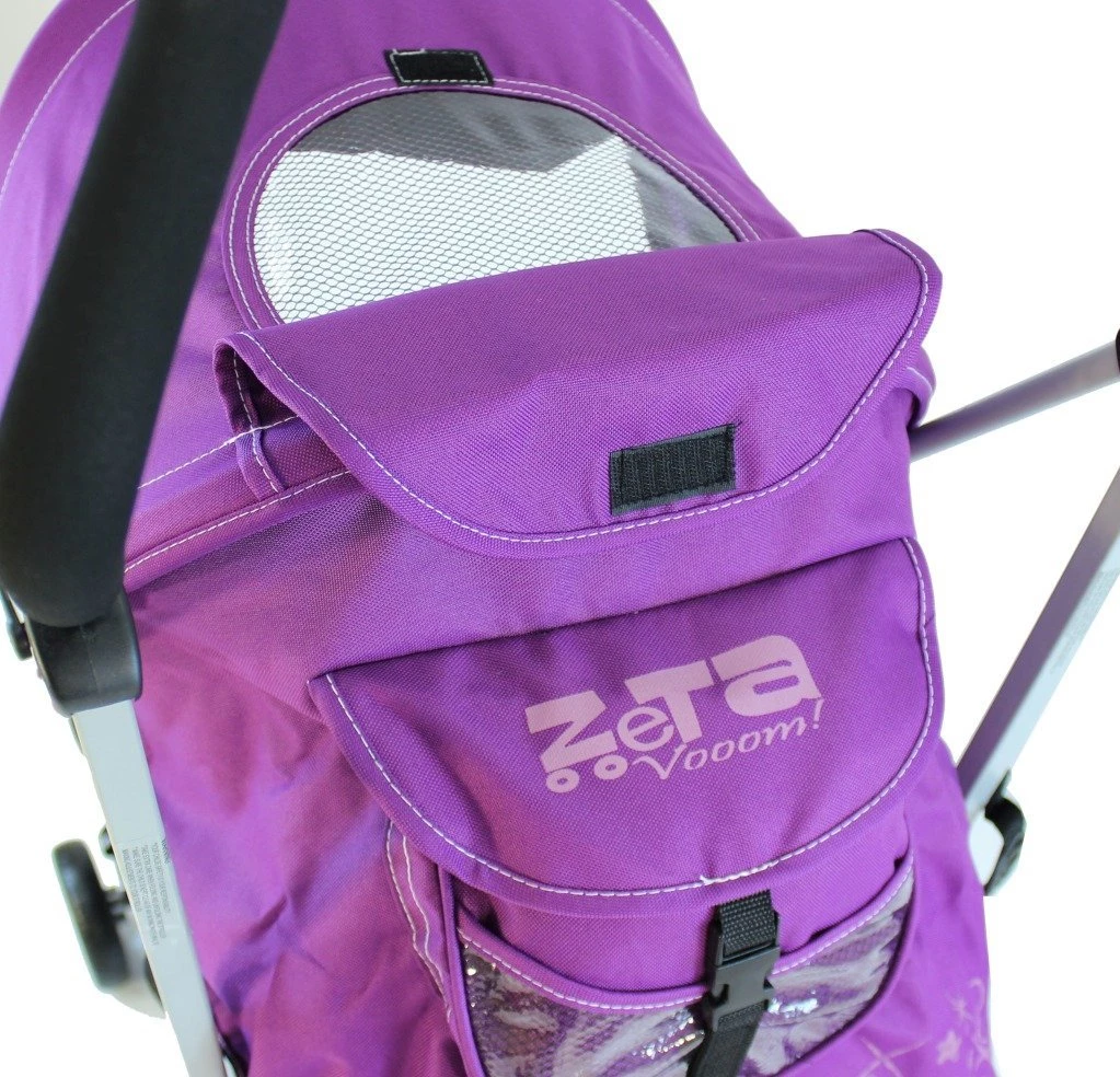 Baby Travel Strollers & Buggies Baby Stroller Zeta Vooom Hearts And Stars Complete Plum