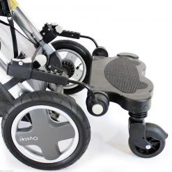 Stroller Board To Fit My Babiie MB02 Pink Chevron Stroller Pram Ride On Buggy Boards With Saddle