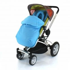 Baby Travel Footmuffs Luxury 2 In 1 Footmuff & Headhugger For Quinny Buzz - Ocean