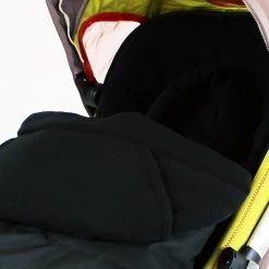 Baby Travel Luxury 2 In 1 Footmuff & Headhugger For Quinny Buzz - Black