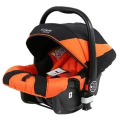 ISafe Infant Carseat Group 0+ - Orange For ISafe Pram System