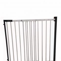ISafe Wall Fix Extendable Metal Stairgate Safety Barrier Stair Gate - White Stair Gates