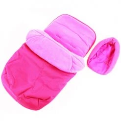 Baby Travel Deluxe Universal Footmuff & Headhugger - Pink Footmuffs