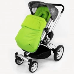 Baby Travel Deluxe Universal Footmuff & Head Hugger - Lime