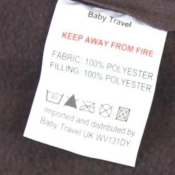 Baby Travel Luxury 2 In 1 Footmuff & Headhugger For Quinny Buzz - Black