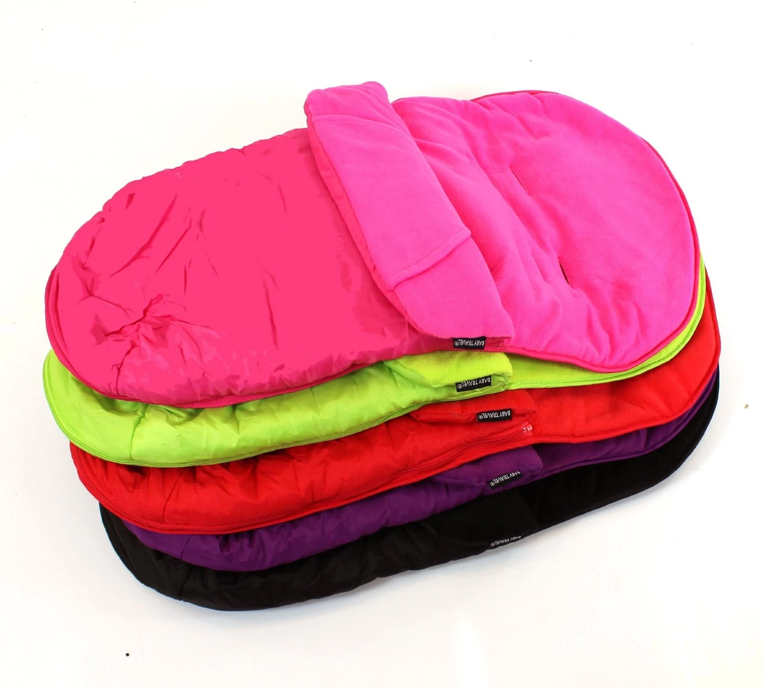 Baby Travel New Baby Footmuff Raspberry Pink With Pouches Fits Quinny Zapp Petite Star Zia