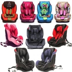 ISAFE Isofix Duo Trio Plus Isofix Top Tether Car Seat