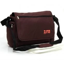 Changing Bags Baby Travel Zeta Changing Bag Plain HOT CHOCOLATE Complete With Changing Matt (Clearance)