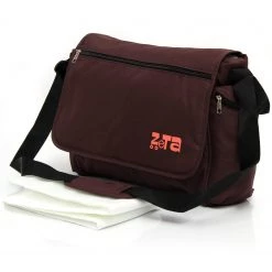 Changing Bags Baby Travel Zeta Changing Bag Plain HOT CHOCOLATE Complete With Changing Matt (Clearance)