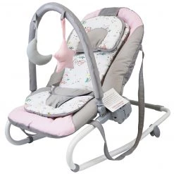 ISafe Mama PLUS & Bundles Starter Bundle Walker Rocker Baby Bouncer (Foxy) Highchair - (Twilight Plus)