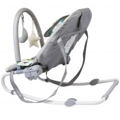 ISafe Baby Bouncer Rocker Feeding Relaxing Chair From Birth (Shiny Stars)