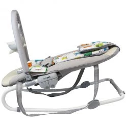 ISafe Baby Bouncer Rocker Feeding Relaxing Chair From Birth (Shiny Stars)