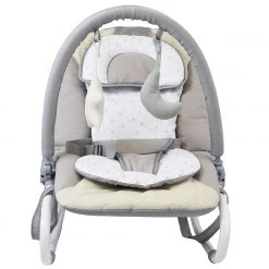 ISafe Baby Bouncer Rocker Feeding Relaxing Chair From Birth (Shiny Stars)