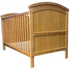 Cots | Cotbeds ISafe Cot Bed Toddler Bed - Liam (Antique)