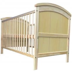 ISafe Cot Bed Toddler Bed - Liam (Natural Pine) Cots | Cotbeds