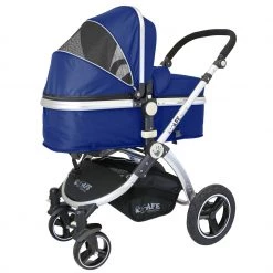 ISafe 3 In 1 Pram System Navy (Blue) Travel System