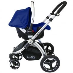 ISafe 3 In 1 Pram System Navy (Blue) Travel System