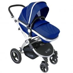 ISafe 3 In 1 Pram System Navy (Blue) Travel System