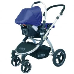 ISafe 3 In 1 Pram System Navy (Blue) Travel System