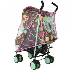 Strollers & Buggies ISafe Stroller - Leaf And Owl Complete With Footmuff Head Hugger, Raincover + Changing Bag