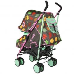 Strollers & Buggies ISafe Stroller - Leaf And Owl Complete With Footmuff Head Hugger, Raincover + Changing Bag
