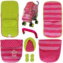 ISafe Stroller - Mea LUX Complete With Footmuff Headhugger, Raincover Strollers & Buggies