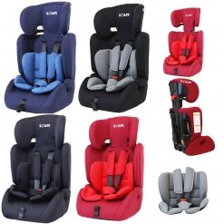 ISafe (CS003) Value Comfort Baby Car Seat Group 1 2 3 Junior Trio Booster Seat Car Seats Group 1, 2, 3