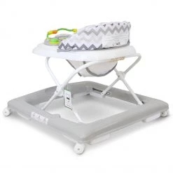 2 In 1 Walker & Rockers ISafe Foldable Baby Walker Rocker Entertainers Walk Along Activity Centres