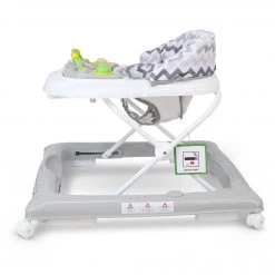 2 In 1 Walker & Rockers ISafe Foldable Baby Walker Rocker Entertainers Walk Along Activity Centres