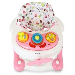 ISafe Starter Bundle Walker Rocker Baby Bouncer (Foxy) Highchair - (Twilight Plus)