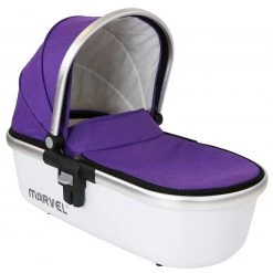 Marvel Carrycot - Monaco Maroon 3 In 1 Pram Systems