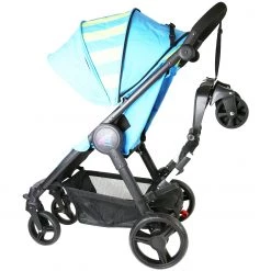 ISafe SegBoard Buggy Board Sit Or Step Pram Board - Swirl Complete With Saddle Seat Buggy Boards With Saddle