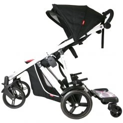 ISafe SegBoard Sit Or Step Pram Board - Splash Buggy Boards With Saddle