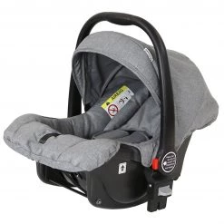 Marvel Travel System Pram - Dove Grey Pram Travel System (with Changing Bag And 2 Raincovers) 3 In 1 Pram Systems