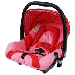 ISafe 3 In 1 Pram Systems SALE!!! I-Safe System - Bow Dots Trio Travel System Pram & Luxury Stroller 3 In 1 Complete With Car Seat