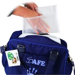 ISafe Changing Bag Luxury Quality - Warm Red (Red/Red) (Clearance) Changing Bags