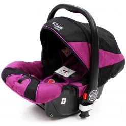 ISafe Infant Carseat Group 0+ - Plum For ISafe Pram System Tandem Carseats (Group 0+)