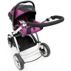 ISafe Infant Carseat Group 0+ - Plum For ISafe Pram System Tandem Carseats (Group 0+)