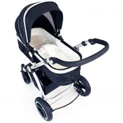 Universal Bedding ISafe Luxury Bedding Suitable For Ickle Bubba Stomp V2 Black 2-in-1 Pushchair (Silver)