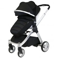 3 In 1 Pram Systems Marvel Combi 3in1 Travel System Pram Pushchair With Carrycot & Carseat Black